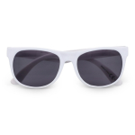 Occhiali da sole in vari colori con lente nera UV400 color bianco seconda vista