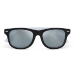 Occhiali da sole personalizzabili bicolore con lenti polarizzate UV400 color bianco seconda vista