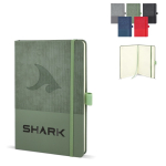 Taccuino in ecopelle dal design originale A5 pagine a righe