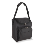 Borsa frigo con rivestimento in alluminio e doppio scomparto 13 l color nero