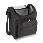 Borsa frigo con rivestimento in alluminio e doppio scomparto 13 l color nero seconda vista