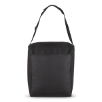 Borsa frigo con rivestimento in alluminio e doppio scomparto 13 l color nero quarta vista