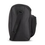 Borsa frigo con rivestimento in alluminio e doppio scomparto 13 l color nero quinta vista