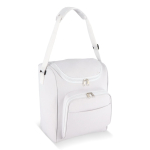 Borsa frigo con rivestimento in alluminio e doppio scomparto 13 l color bianco