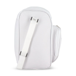 Borsa frigo con rivestimento in alluminio e doppio scomparto 13 l color bianco quinta vista