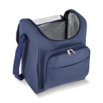 Borsa frigo con rivestimento in alluminio e doppio scomparto 13 l color blu scuro seconda vista