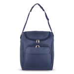 Borsa frigo con rivestimento in alluminio e doppio scomparto 13 l color blu scuro terza vista