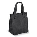 Borsa termica da portare con rivestimento in alluminio interno color nero