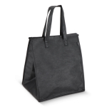 Grande borsa frigo da portare con rivestimento in alluminio interno color nero