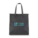 Grande borsa frigo da portare con rivestimento in alluminio interno vista area di stampa