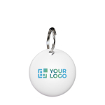 Localizzatore di oggetti con portachiavi compatibile con Apple e Android vista area di stampa