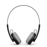 Cuffie con archetto dal design retrò marca Phillips color nero seconda vista