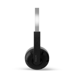 Cuffie con archetto dal design retrò marca Phillips color nero terza vista