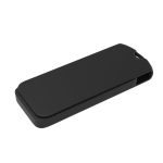 Memoria USB su misura in plastica rotante prodotta in UE color nero vista dettaglio