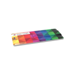 Memoria USB su misura formato Mini Card prodotta in UE color bianco vista con stampa