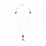 Lanyard su misura regolabile cavo di ricarica Tipo-C per smartphone color bianco settima vista