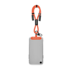 Cinturino da polso su misura ricarica smartphone e caricatore Tipo-C color arancione
