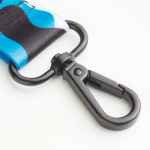 Lanyard da polso smartphone su misura con patch personalizzabile color bianco quinta vista