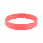 Braccialetto silicone su misura eventi 100% personalizzabile color rosso settima vista