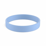 Braccialetto silicone su misura eventi 100% personalizzabile color blu riviera settima vista