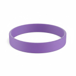 Braccialetto silicone su misura eventi 100% personalizzabile color viola settima vista
