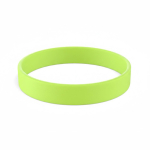 Braccialetto silicone su misura eventi 100% personalizzabile color lime settima vista
