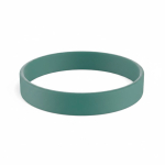 Braccialetto silicone su misura eventi 100% personalizzabile color verde militare settima vista