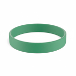Braccialetto silicone su misura eventi 100% personalizzabile color verde scuro settima vista