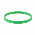 Braccialetto silicone sottile eventi su misura 100% personalizzabile color verde settima vista