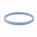 Braccialetto silicone sottile eventi su misura 100% personalizzabile color blu riviera settima vista