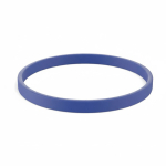 Braccialetto silicone sottile eventi su misura 100% personalizzabile color blu elettrico settima vista