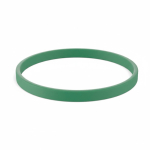 Braccialetto silicone sottile eventi su misura 100% personalizzabile color verde scuro settima vista