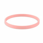 Braccialetto silicone sottile eventi su misura 100% personalizzabile color corallo settima vista
