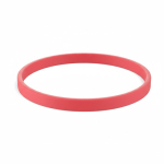 Braccialetto silicone sottile eventi su misura 100% personalizzabile color granata settima vista