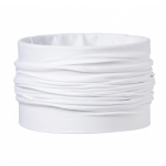 Scaldacollo su misura protezione UV e rapido assorbimento color bianco settima vista