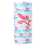 Scaldacollo su misura protezione UV e rapido assorbimento color bianco