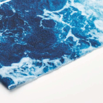Scaldacollo su misura protezione UV e rapido assorbimento color bianco quinta vista