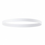 Fascia sportiva su misura in silicone testurizzato color bianco settima vista