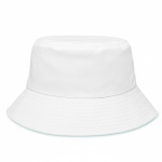 Berretto reversibile poliestere 260 g/m2 su misura varie taglie color bianco settima vista