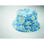 Berretto poliestere 150 g/m2 su misura bifacciale color bianco