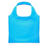 Borsa spesa pieghevole su misura in RPET con tasca interna color bianco