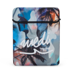 Custodia tablet su misura in neoprene resistente all'acqua color bianco
