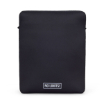 Custodia tablet su misura in neoprene resistente all'acqua color bianco terza vista