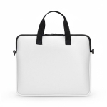 Borsa su misura per laptop in neoprene antiurto color bianco settima vista
