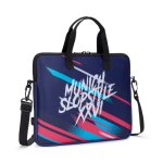 Borsa su misura per laptop in neoprene antiurto color bianco