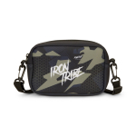 Borsa a tracolla su misura in neoprene regolabile color bianco