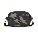 Borsa a tracolla su misura in neoprene regolabile color bianco terza vista