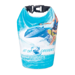 Borsa PVC su misura impermeabile con tracolla 1.5L color bianco