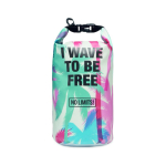 Borsa PVC impermeabile su misura con tracolla 3.5L color bianco