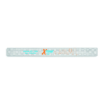 Braccialetto riflettente su misura superficie a quadretti color argento quinta vista
